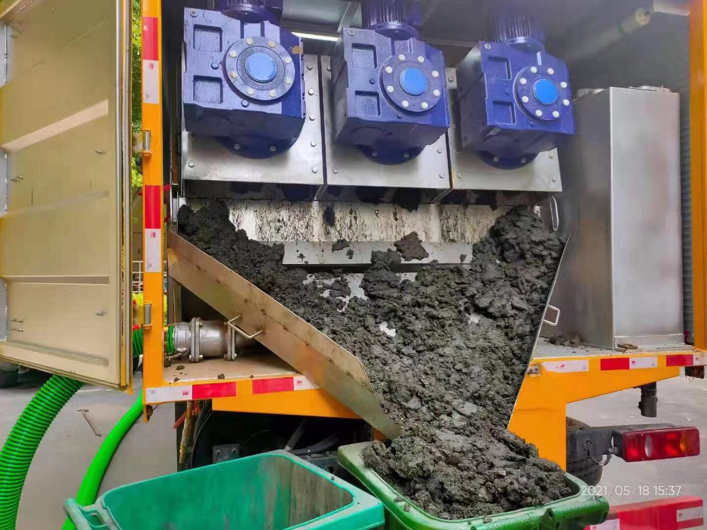 莲池化粪池清掏城市维护站-泥浆净化干湿分离处理